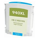 HP 940XL High Yield Compatible Cyan Inkjet C4907AN