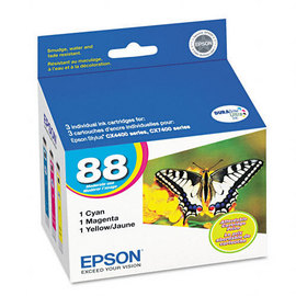 Epson T088520 Color Ink Cartridge 3-Pack