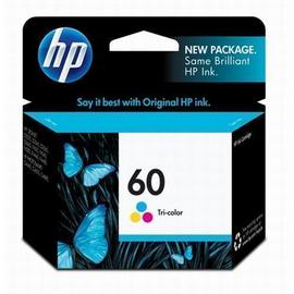 HP 60 Tri-Color Ink Cartridge CC643WN