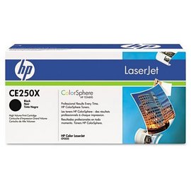HP CE250X High Yield Black Laser Toner Cartridge