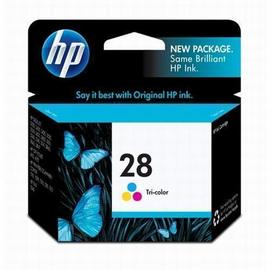 HP 28 Tri-Color Inkjet Print Cartridge C8728AN