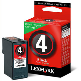 Lexmark #4 Black Print Cartridge