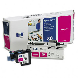 HP 83 Magenta UV Printhead & Cleaner C4823A