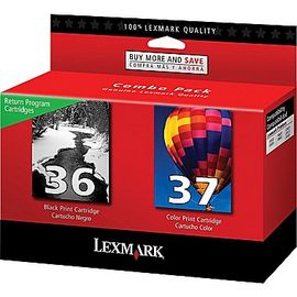Lexmark #36, #37 Black & Color Twin-Pack