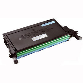 Dell 330-3792 High Yield Compatible Cyan Toner