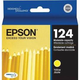 Epson T124420 Moderate Use Yellow Ink Cartridge