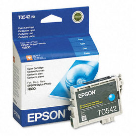 Epson T054220 High Gloss Cyan Ink Cartridge