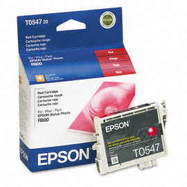 Epson T054720 High Gloss Red Ink Cartridge