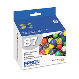 Epson T087020 Gloss Optimizer 4-Pack Ink Cartridge