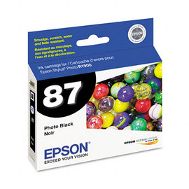 Epson T087120 Black Ink Cartridge
