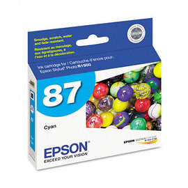 Epson T087220 Cyan Ink Cartridge