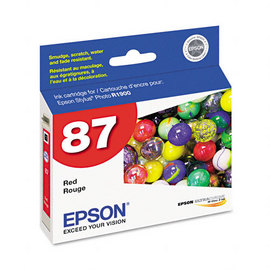 Epson T087720 Red Ink Cartridge