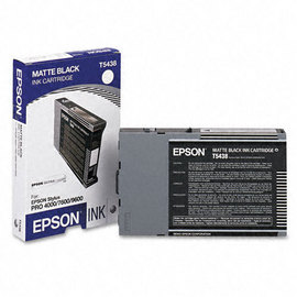 Epson T543800 Matte Black Ink Cartridge