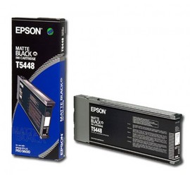 Epson T544800 Matte Black Ink Cartridge, 210ml