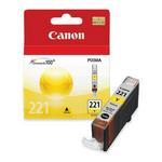 Canon 2949B001 CLI-221Y Yellow Ink Cartridge