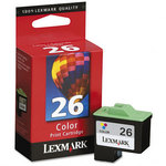 Lexmark #26 Color Print Cartridge