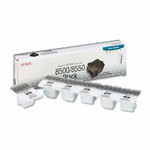 Xerox Phaser 8500, Phaser 8550 Black Solid Ink 6PK