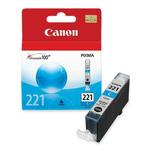 Canon 2947B001 CLI-221C Cyan Ink Cartridge