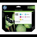 HP 02 5-Color Inkjet Combo Pack