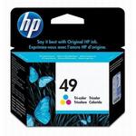 HP 49 Tri-Color Inkjet Print Cartridge 51649A