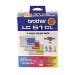 Brother LC513PKS Color 3-PK Ink Cartridges (CMY)