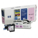 HP 81 Light Magenta UV Printhead & Cleaner C4955A