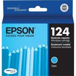 Epson T124220 Moderate Use Cyan Ink Cartridge