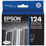 Epson T124120 Moderate Use Black Ink Cartridge