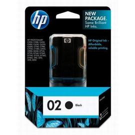 HP 02 Black Ink Print Cartridge C8721WN