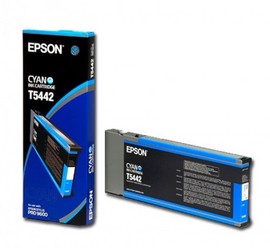 Epson T544200 Cyan Ink Cartridge, 210ml
